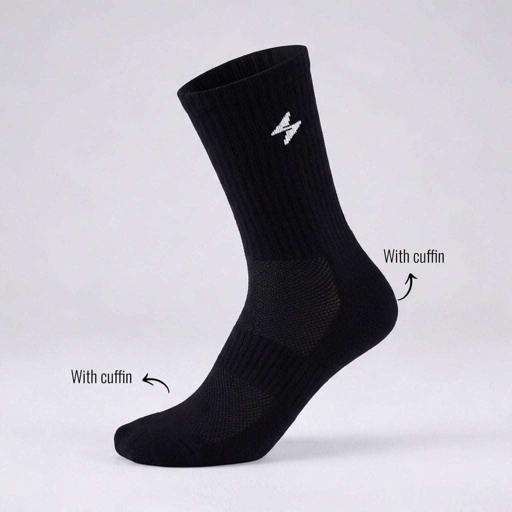 The Stride Socks With Cuffin