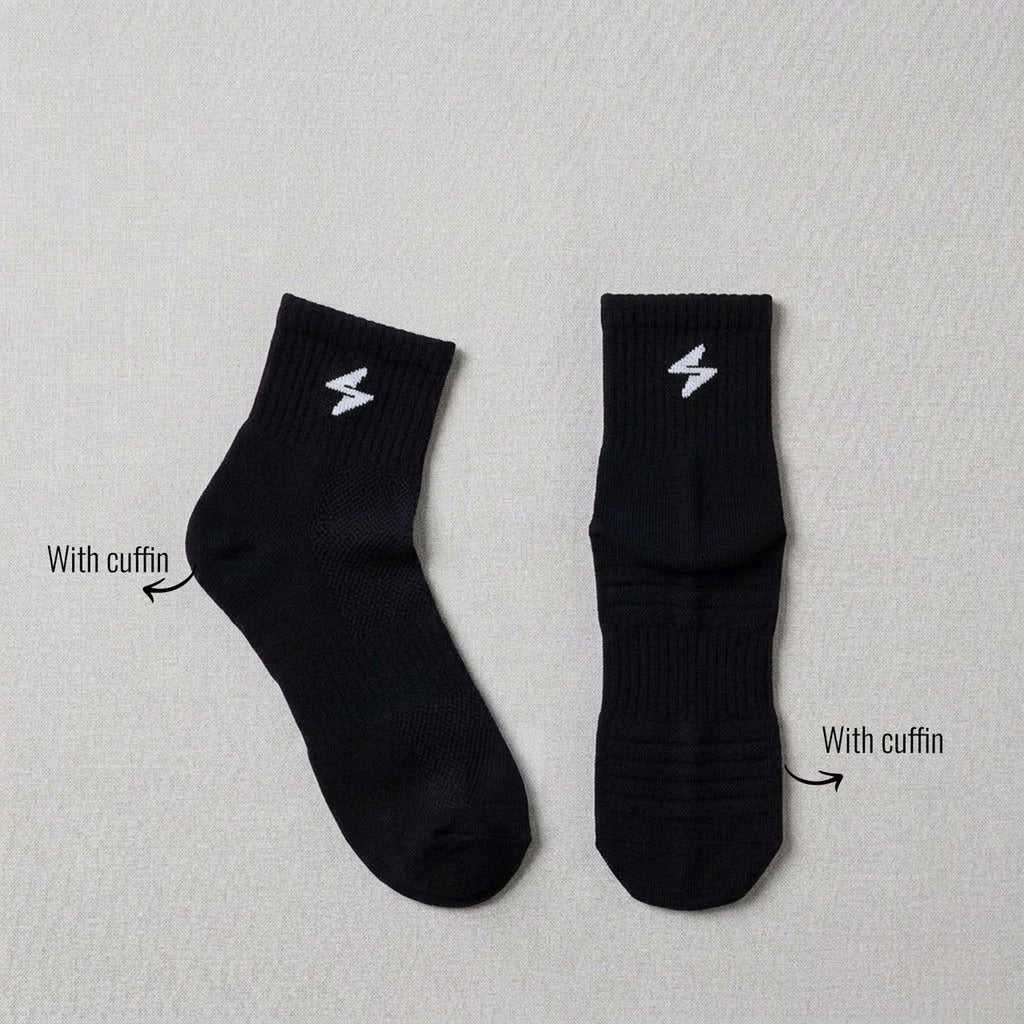 The Short Stride Socks With Cuffin