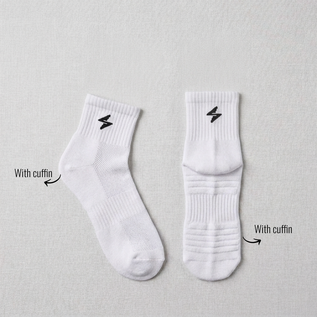 The Short Core Socks With Cuffin